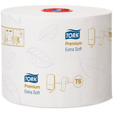 Ekstra miękki papier toaletowy do dozownika Tork Mid-size